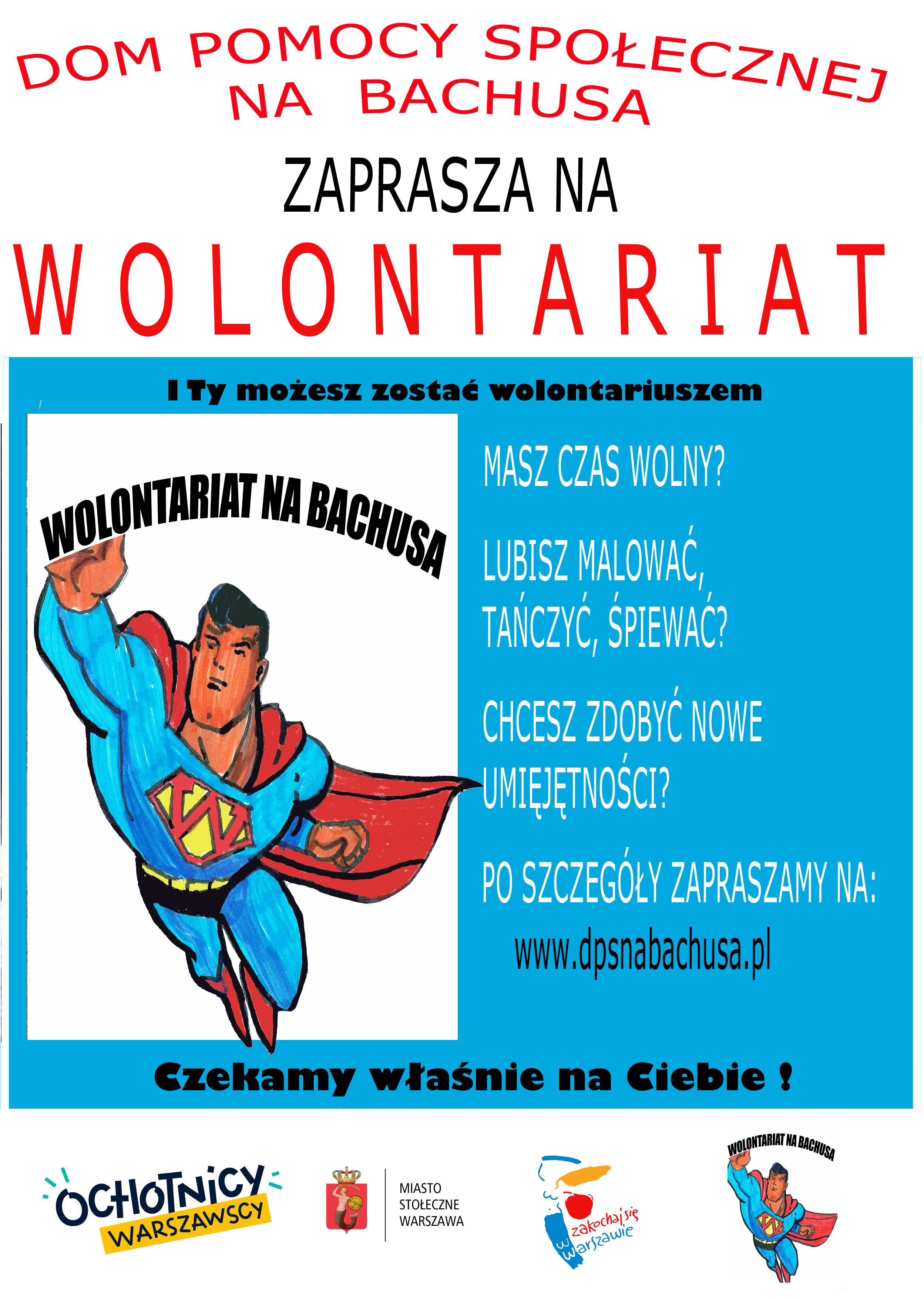 Plakat wolontariatu