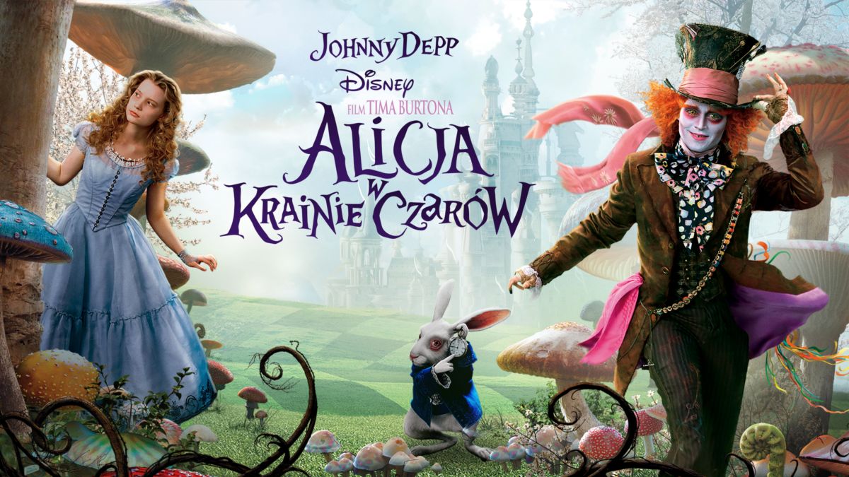Plakat z filmu Alicja w Krainie Czarów